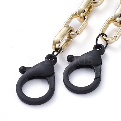 Personalized CCB Plastic Cable Chain Necklaces NJEW-JN02882-1