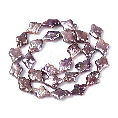 Natural Baroque Keshi Pearl Beads PEAR-S022-01C-1