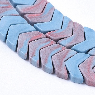 Natural Red Rainbow Jasper Multi-Strand Links Strands G-G806-06B-1