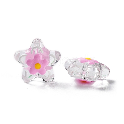 Transparent Glass Beads LAMP-H065-02E-1