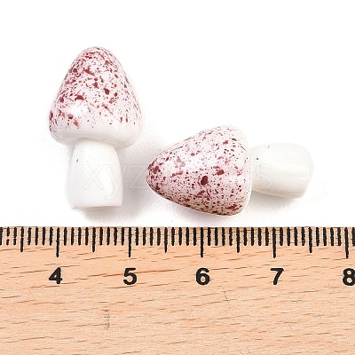 Mushroom Themes Resin Display Decorations DJEW-S002-01C-1