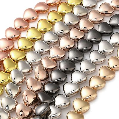 Electroplate Glass Beads Strands EGLA-H109-12-03-1