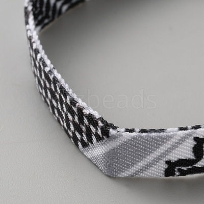 Ethnic Style Polyester Cord Braided Bracelets for Men Women BJEW-WH0022-66D-1