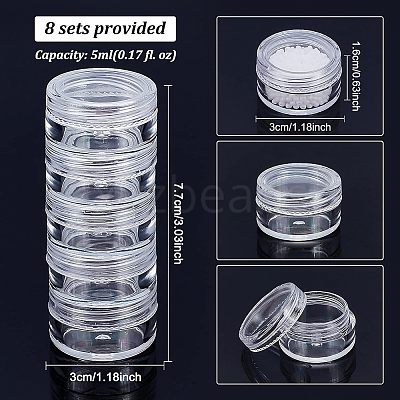 Plastic Bead Storage Containers CON-BC0005-02-1