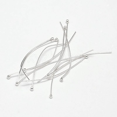 925 Sterling Silver Ball Head Pins STER-F018-03A-1