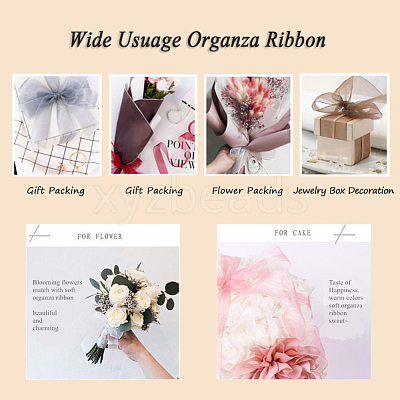Organza Ribbon RS3mmY001-1