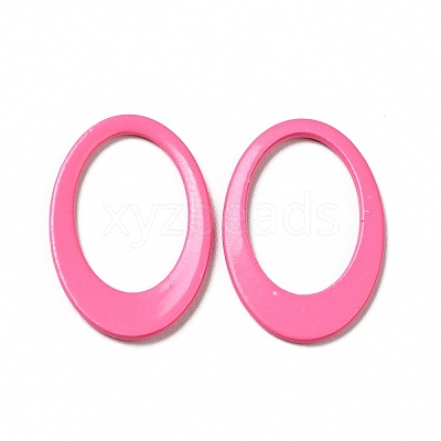 Spray Painted 201 Stainless Steel Linking Rings STAS-G304-05D-1