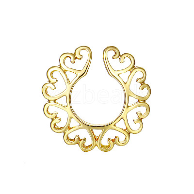 Alloy Heart Clip On Nipple Rings WG2A9F6-02-1