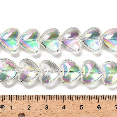 Electroplate Glass Beads Strands EGLA-B008-01A-HR01-1