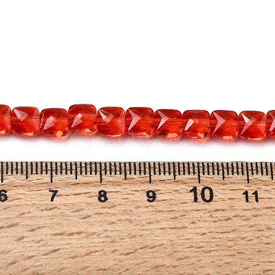 Transparent Glass Beads Strands GLAA-L050-A13-1