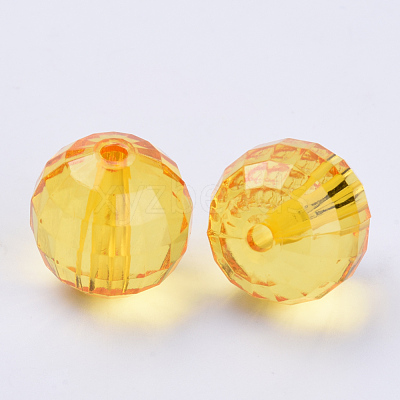 Transparent Acrylic Beads TACR-Q254-22mm-V24-1
