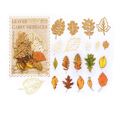 Autumn Leaf Scrapbooking Tool Kits DIY-P084-D01-1