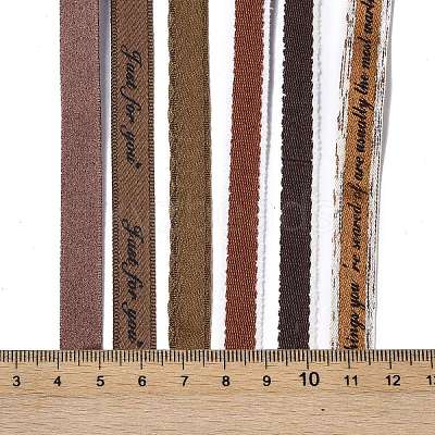 Polyester & Polycotton Ribbons Sets SRIB-P022-01E-14-1