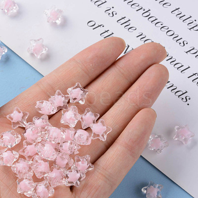 Transparent Acrylic Beads TACR-S152-01A-SS2112-1