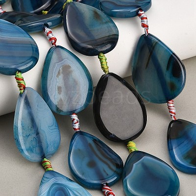 Natural Banded Agate/Striped Agate Beads Strands GG-CBAE0EB-01A-07-1