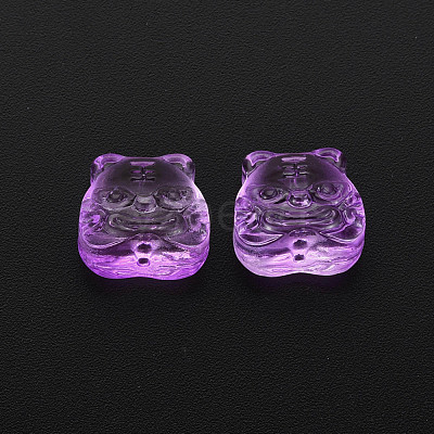 Transparent Glass Beads GLAA-T022-22-D06-1