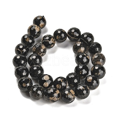 Natural Fire Crackle Agate Beads Strands G-L595-A03-02D-1