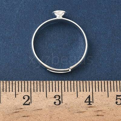 Adjustable Brass Pad Ring Setting KK-K414-01B-S-1