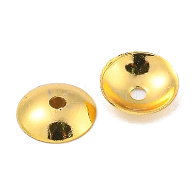 Brass Bead Cap KK-P277-54C-G-1