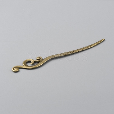 Alloy Hair Sticks MRMJ-WH0077-100M-AB-1