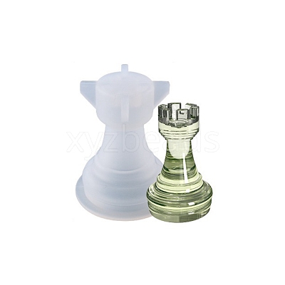 DIY Chess Silicone Molds X-DIY-P046-02-1