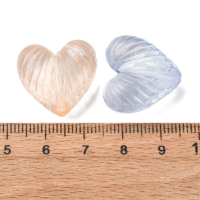 Transparent Acrylic Beads X-MACR-L015-08-1