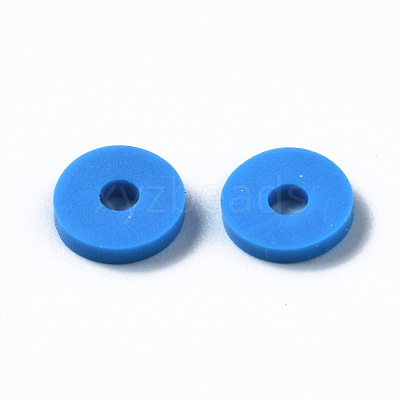 Handmade Polymer Clay Beads X-CLAY-Q251-6.0mm-B33-1