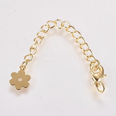 Long-Lasting Plated Brass Chain Extender LS-KK-K210-18G-1