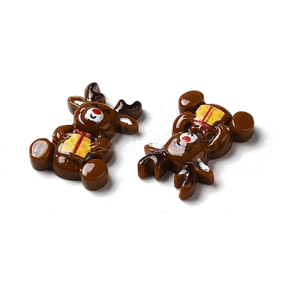 Christmas Opaque Resin Cabochons LS-RESI-K019-29-1