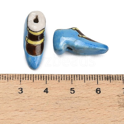 Handmade Porcelain Beads PORC-L084-06B-1