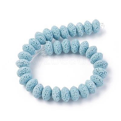 Natural Lava Rock Beads Strands G-F671-01B-18-1