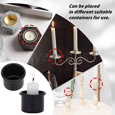 Aluminum Candle Cup AJEW-WH0299-81-1