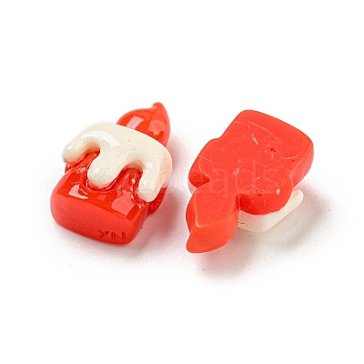 Christmas Theme Opaque Resin Decoden Cabochons CRES-B022-01D-1