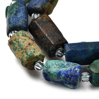 Natural Chrysocolla Beads Strands GG-CBA8682-A11-1