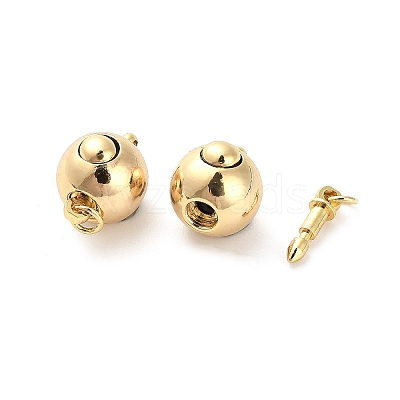 Brass Box Clasps KK-K299-01G-1