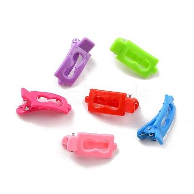 Plastic Alligator Hair Clip Findings PHAR-Z004-10-1