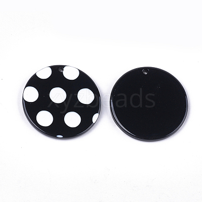 Cellulose Acetate(Resin) Pendants KY-S158-32B-1