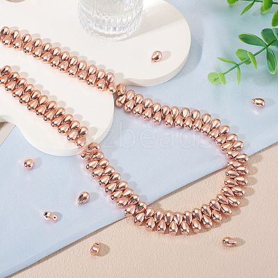 1 Strand Electroplate Glass Beads Strands EGLA-TA0013-31B-1