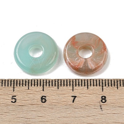 Acrylic European Beads MACR-C037-07F-1