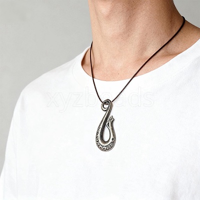 3Pcs Alloy S-Hook Clasps FIND-CP0003-47AS-1