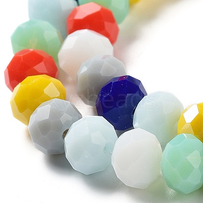 Glass Beads Strands EGLA-A034-M8mm-33-1