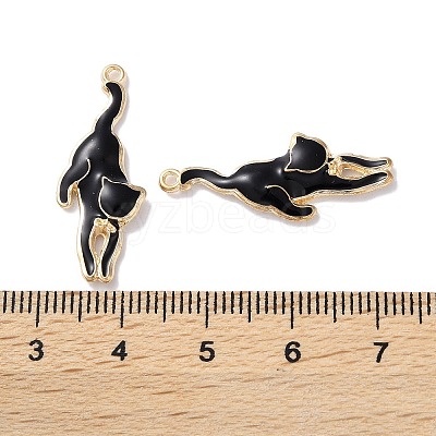 Alloy Enamel Pendants X-ENAM-O001-08H-G-1