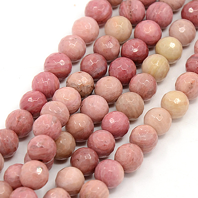 Natural Rhodonite Beads Strands G-G542-12mm-12-1
