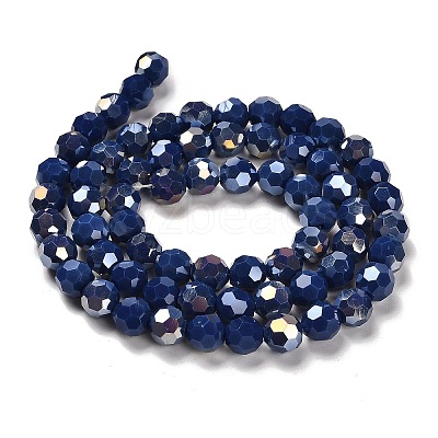 Opaque Glass Beads Stands EGLA-A035-P8mm-B09-1