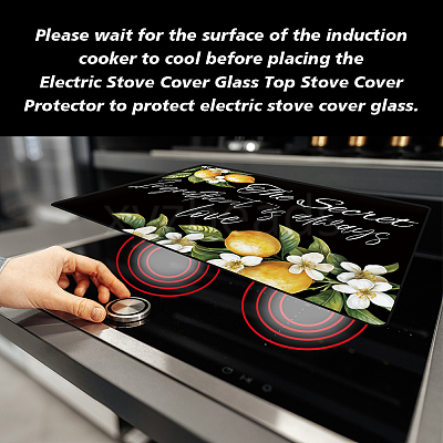 1Pc Cloth Induction Cooktop Protector Mats AJEW-GA0008-37D-1