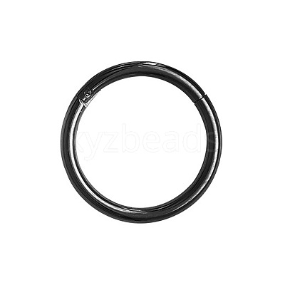 316L Surgical Stainless Steel Hoop Cartilage Earrings WGB51CA-40-1