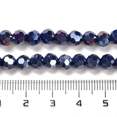 Opaque Glass Beads Stands EGLA-A035-P6mm-B09-1