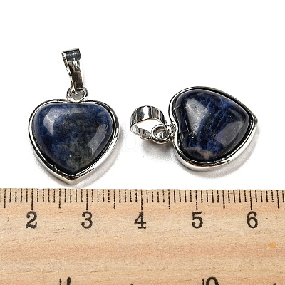 Natural Sodalite Pendants G-I358-A25-1