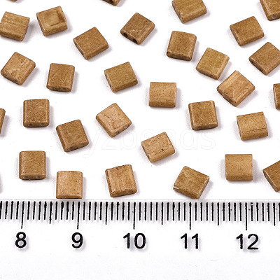 FGB 2-Hole Glass Seed Beads SEED-S031-L-ST1004F-1