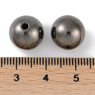 CCB Plastic Round Beads ALUM-U001-08A-07-1